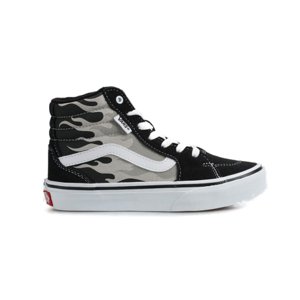 Chlapčenská vychádzková obuv VANS-YT Filmore HI (Suede/Canvas) grey/white