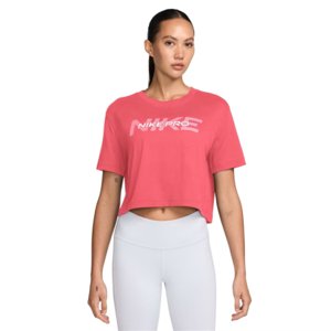 Dámske tréningové tričko s krátkym rukávom NIKE PRO-W SS CRP TEE FA24-629 ASTER PINK