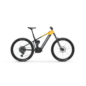 Horský elektrobicykel MONDRAKER-Crafty Race, obsidian grey/dense yellow/racing silver