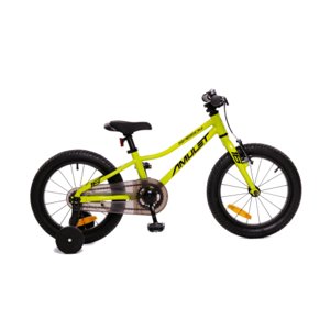 Detský horský bicykel AMULET-16 Speedy, fluo yellow/black