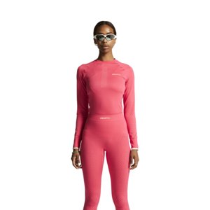 Dámske termo tričko s dlhým rukávom CRAFT-ADV WARM INTENSITY LS W-444905-Cheer/Tofu