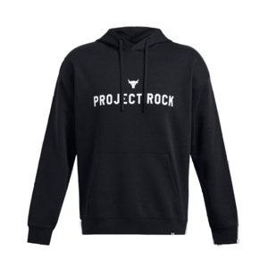 Pánska zateplená mikina s kapucňou UNDER ARMOUR PROJECT ROCK-PROJECT ROCK Icon Fleece Hdy-BLK