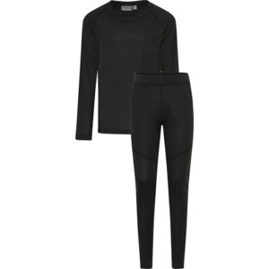 Detské termoprádlo vrchný a spodný diel COLOR KIDS-Ski Underwear-140-Black