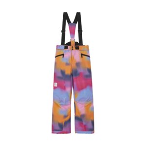 Dievčenské lyžiarske nohavice COLOR KIDS-Ski Pants - AOP -741709.5214-Lilac chiffon