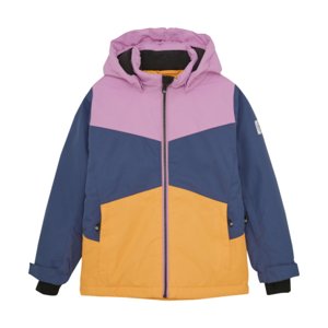 Dievčenská lyžiarska bunda COLOR KIDS-Ski Jacket - Colorblock-741702.5214-Lilac chiffon