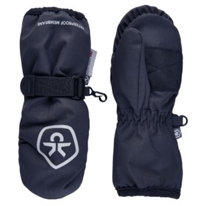 Detské lyžiarske rukavice palčiaky COLOR KIDS-Mittens-Waterproof-870-Total Eclipse