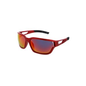 Polarizačné slnečné okuliare H.I.S. POLARIZED-HPS37101-2, red, smoke with red mirror POL, 66-15-134