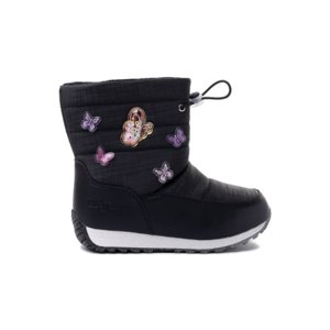 Dievčenské vysoké zimné topánky WOJTYLKO-Belowda black