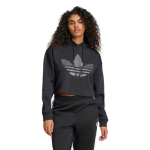 Dámska mikina s kapucňou ADIDAS ORIGINALS-BLING HOODIE-Black