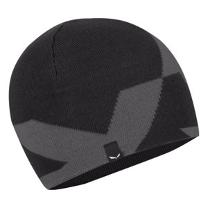Zimná čiapka SALEWA-PURE REVERSIBLE AM BEANIE black