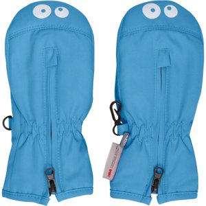 Detské lyžiarske rukavice palčiaky COLOR KIDS-Mittens W. Zipper-741925.7027-Cyaneus