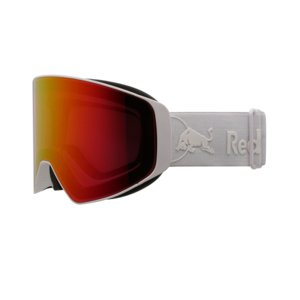 Lyžiarske okuliare RED BULL SPECT-JAMM-10RO2, white/red with purple mirror
