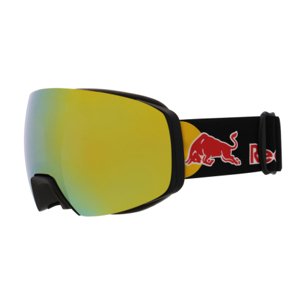 Lyžiarske okuliare RED BULL SPECT-JON-02YE2, black/smoke with yellow mirror