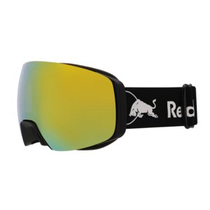Lyžiarske okuliare RED BULL SPECT-JON-03YE2, black/smoke with yellow mirror