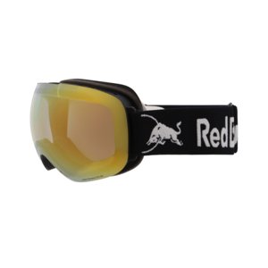 Lyžiarske okuliare RED BULL SPECT-BENT-06GOX, black/brown with gold mirror