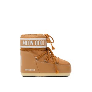 Nízke zimné topánky MOON BOOT-MB ICON LOW NYLON-M008 COGNAC