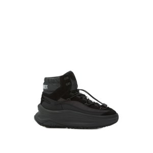 Pánske členkové zimné topánky MOON BOOT-MB MOON247 XLACE MID-N001 BLACK