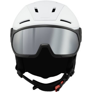 Dámska lyžiarska prilba so štítom BLIZZARD-W2W Edge Visor ski helmet, white