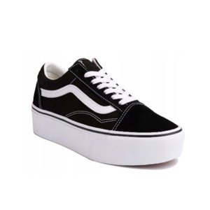 Dámska vychádzková obuv VANS-UA Old Skool Platform black/white