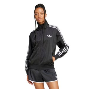 Dámska mikina so zipsom ADIDAS ORIGINALS-FBIRD LOOSE TT-JC8251-Black