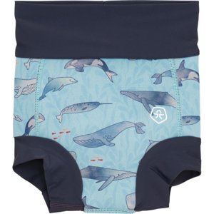 Plavky spodný diel COLOR KIDS-Trunks AOP-7148-Blue