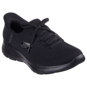 Dámska rekreačná obuv SKECHERS-Summits - New Daily Slip-Ins black