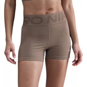 Dámske tréningové kraťasy NIKE PRO-W NP SCULPT DF HR 3IN SHORT-233-Brown