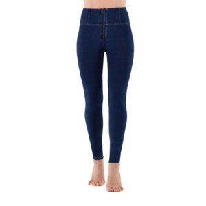 Dámske jeggings nohavice FREDDY-WR.UP® skinny high waist push up jeggings in organic fabric-Blue