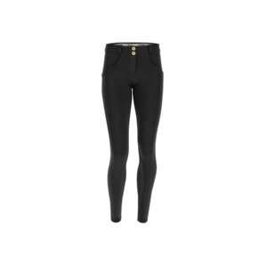 Dámske jeggings nohavice FREDDY-WR.UP® skinny push up trousers in breathable fabric-Black