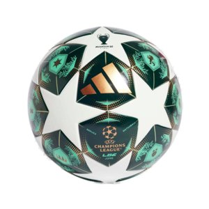 Futbalová lopta ADIDAS-UCL LGE J290 WHITE/SHAGRN/SSLIME
