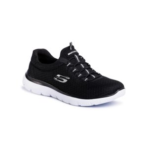 Dámska rekreačná obuv SKECHERS-Summits Slip-Ins W black/white