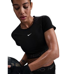 Dámske tréningové tričko s krátkym rukávom NIKE PRO-W NP DF SS CROP TOP TT GX