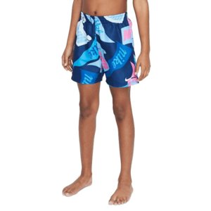 Chlapčenské plavky NIKE SWIM-TOSSED FLAGS 4 inch MIDNIGHT N-MIDNIGHT NAVY