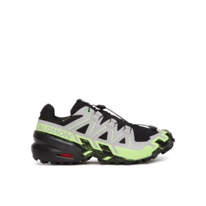 Pánska bežecká trailová obuv SALOMON-Speedcross 6 GTX M black/alloy/green gecko