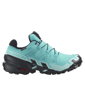 Dámska bežecká trailová obuv SALOMON-Speedcross 6 GTX W blue curacao/black/iced aqua