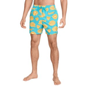 Pánske plavky NIKE SWIM-MULTI PRINT 5 inch DUSTY CACTU-DUSTY CACTUS