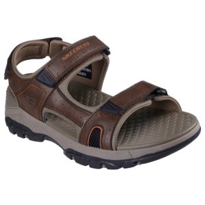 Pánske sandále SKECHERS-Relaxed Fit Tresmen Hirano M brown