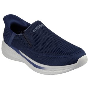 Pánska rekreačná obuv SKECHERS-Slade Deacon Slip-Ins M navy/white