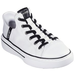 Pánska rekreačná obuv SKECHERS-Snoop Dogg Boss Life Slip-Ins M white/black