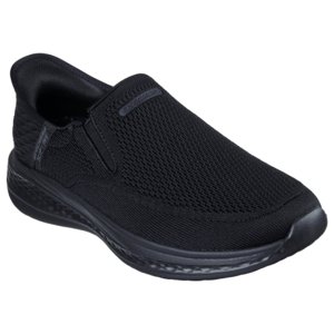 Pánska rekreačná obuv SKECHERS-Slade Deacon Slip-Ins M black/black