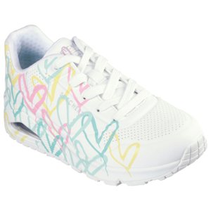 Dámska rekreačná obuv SKECHERS-Uno Changed Love W white/multi color