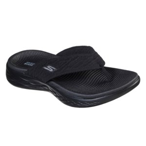 Dámske žabky (plážová obuv) SKECHERS-On The Go 600 Sunny W black