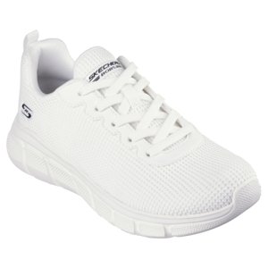 Dámska rekreačná obuv SKECHERS-Bobs Sport B Flex Visionary Essence W white