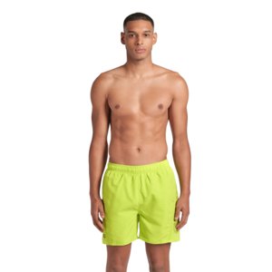 Pánske plavky ARENA-FUNDAMENTALS LOGO BOXER R-ARTIC LIME-MANGROVE