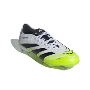 Pánske futbalové kopačky outdoorové ADIDAS-Predator Pro M FG cloud white/core black/lucid lemon
