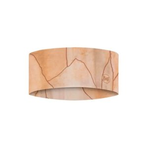 Čelenka BUFF-COOLNET UV® WIDE HEADBAND MOUTAH APRICOT