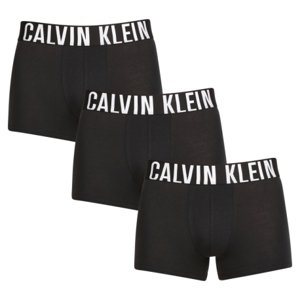 Pánske boxerky CALVIN KLEIN-TRUNK 3PK-BLACK, BLACK, BLACK