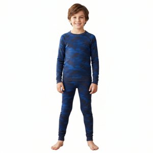 Chlapčenské termoprádlo vrchný a spodný diel 4F JUNIOR-SEAMLESS UNDERWEAR M249-4FJWAW25USEAM249-91A-MULTICOLOUR 1 ALLOVER