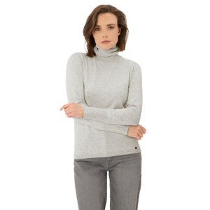 Dámsky sveter VOLCANO-S-JULI-702M-GREY MEL