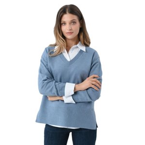 Dámsky sveter VOLCANO-S-NOVA-601-Blue